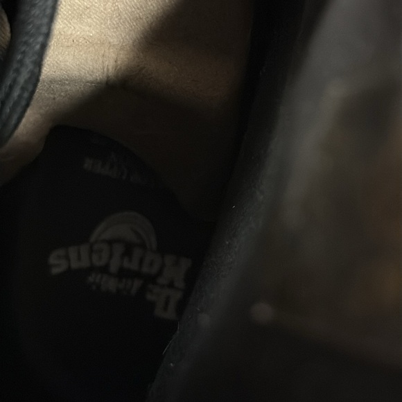 Dr. Martens 1460 Vegan Leather Lace Up Boots in Cherry Size 7 - Picture 8 of 10